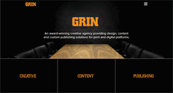 Desktop Screenshot of grincreative.com.au